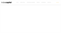 Desktop Screenshot of indescapital.com