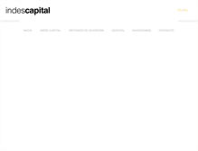 Tablet Screenshot of indescapital.com